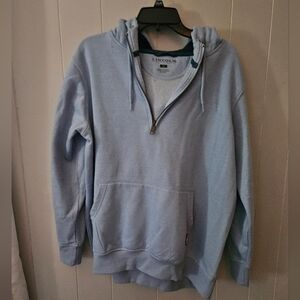 Light blue hoodie